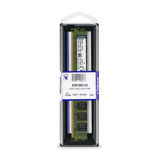 Kingston VRAM KVR DDR3 1600MHz (PC12800) 8GB KVR16N11/8