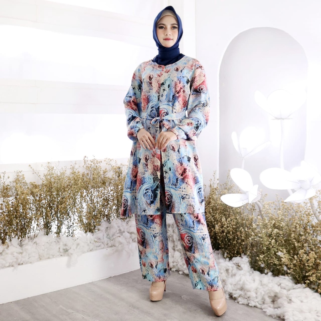 JOSJOLI_STORE/Stelan PP Arava, Dersi dan Cerisa/Stelan Rayon Wanita Dewasa XXL