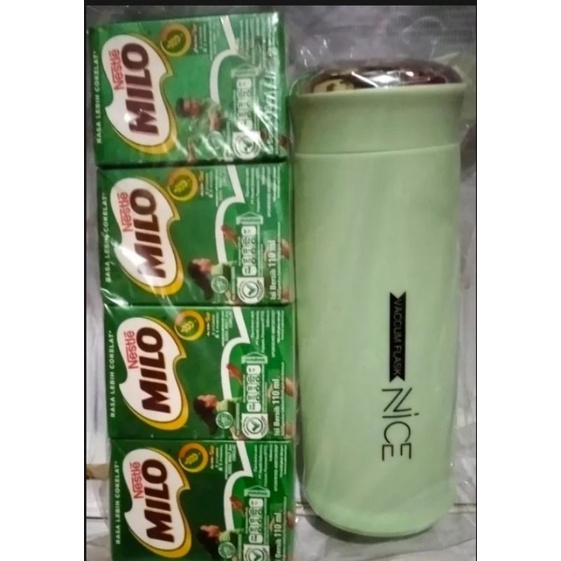 

paket hempers murah milo+termos cantik