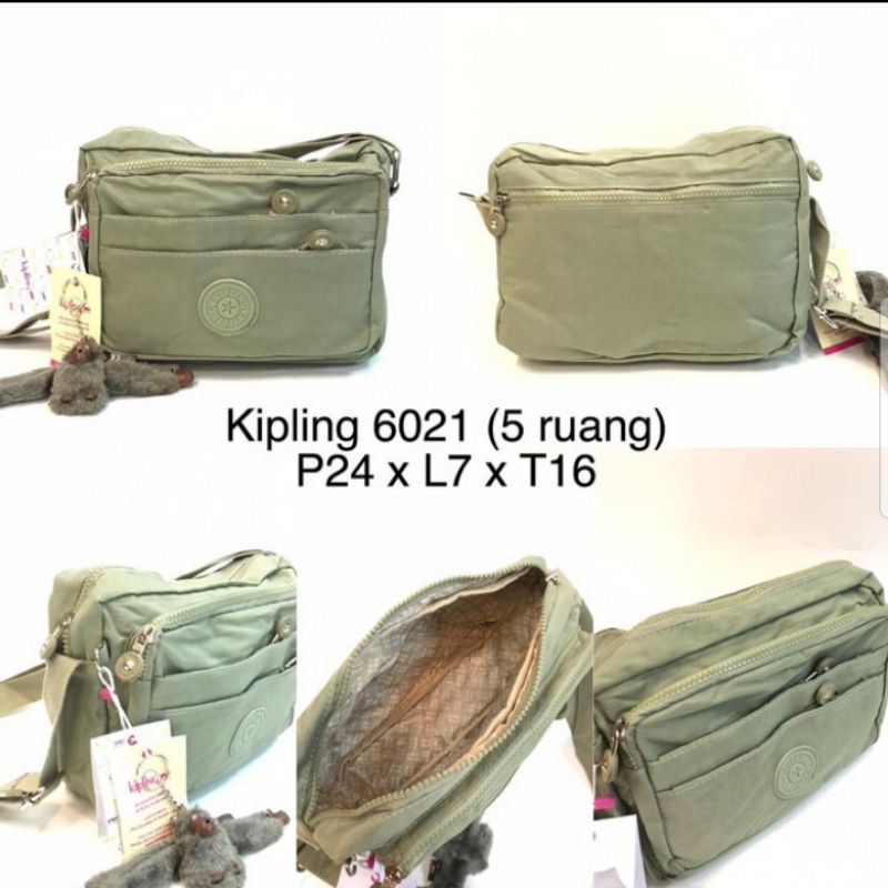 Tas selempang 5 Ruang KIP #6021-Tas Fashion Wanita