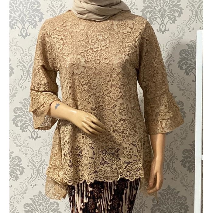 ATASAN KEBAYA RINJNI REAL PICK_ KEBAYA RINJANI/KEBAYA BROKAT/KEBAYA MODERN/BAJUWANITA/KEBAYA WANITA-1