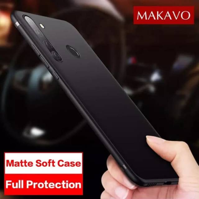 SOFTCASE REALME 5 PRO BLACK MATE - CASE OPPO REALME 5 PRO SILICON BLACK MATTE PREMIUM