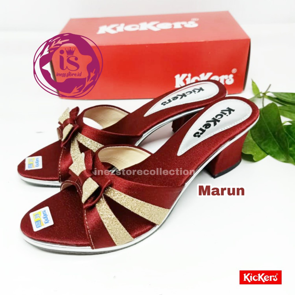 WEDGES SANDAL WANITA KICKERS TERPOPULER P-3 MURAH GROSIR