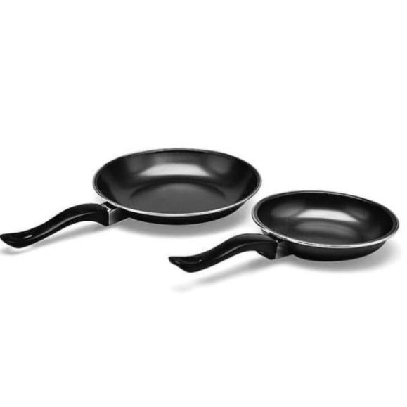 Teflon Set 2pcs 18cm dan 23cm Fry Pan Set Anti Lengket TG-10 GOSHOP88