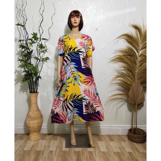 DASTER PAYUNG PANJANG LENGAN PENDEK / VEGA LONGDRESS BALI SIZE JUMBO LD 120 PB 125