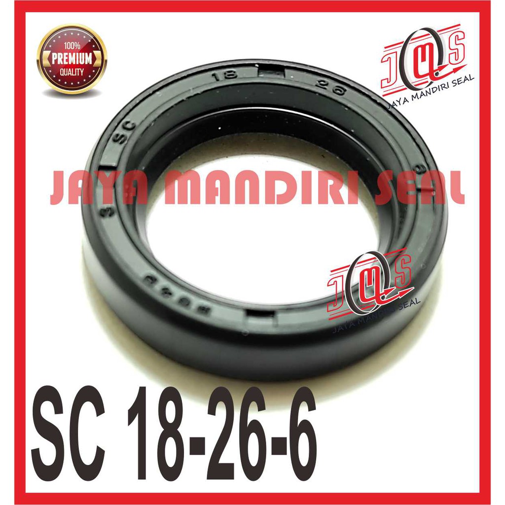 

OIL SEAL SC 18X26X6 18-26-6 18*26*6