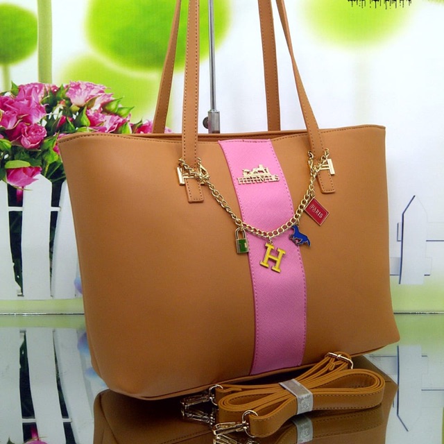 Fashion Shopping bag's size L semprem #6073-C