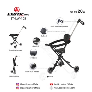 Image of EXOTIC Magic Stroller Lw105 Mikro Trike / Dorongan Anak 3 roda / micro trike