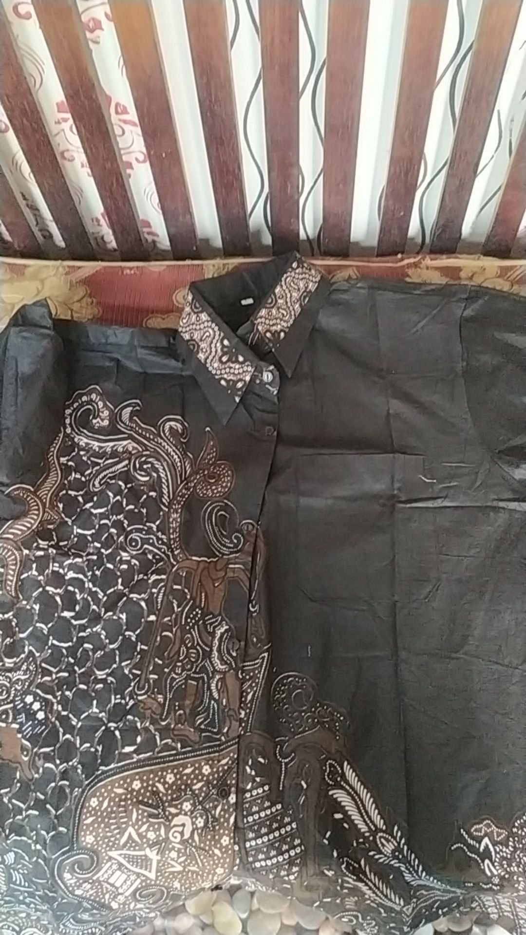 Batik Prasetyo.wayang Susun Coklat