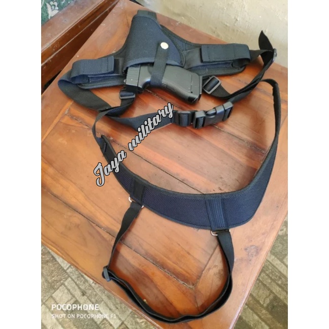 Sarung Pistol Dalam  Ketiak/Holster/  Case Airsoft/ Airsoftgun/ Sarung Pistol Ketiak