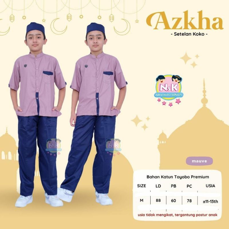 setelan koko anak remaja azkha