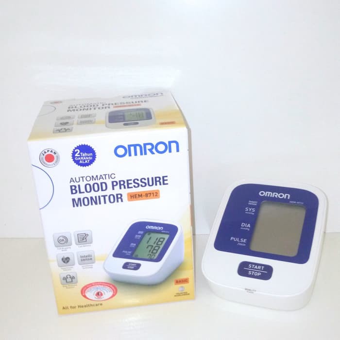 TerlarisGJ OMRON HEM-8712 ALAT TENSI DARAH MERK OMRON 8712 l TENSIMETER OMRON Keren