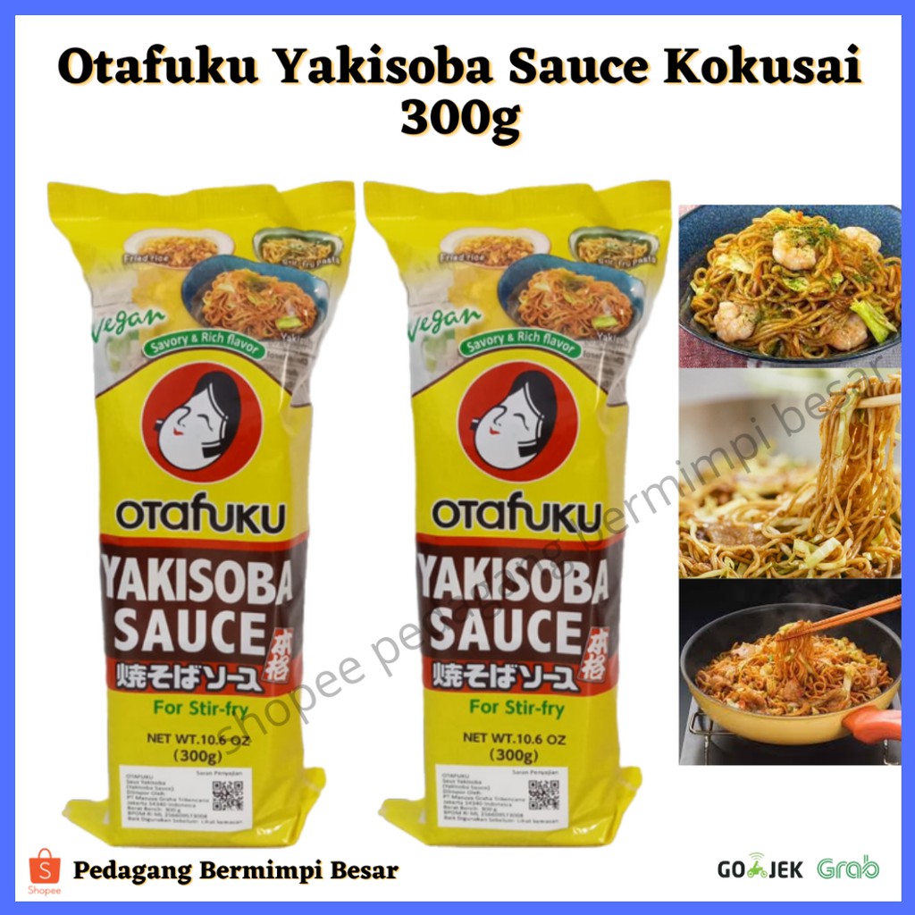 Otafuku Yakisoba Sauce Kokusai 300g/ Saus Jepang Yakisoba/  Yaki soba Sauce