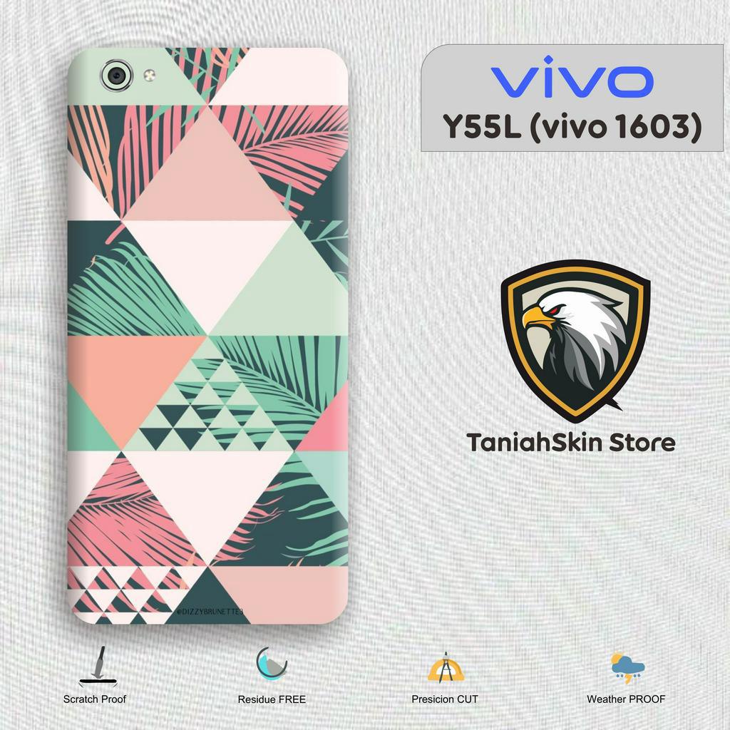 *Buy1Get1* Vivo Y55l (vivo 1603) 2016 Garskin Custom Stiker Bisa COD ( Case Not Included )