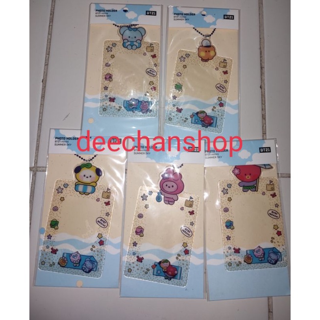 READY STOK Photo Holder / Card Holder BT21 x Monopoly