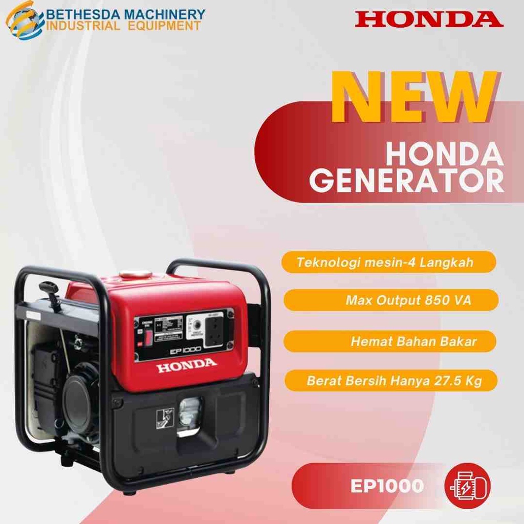 Genset Honda 750watt EP1000 Generator Set Mini Bensin