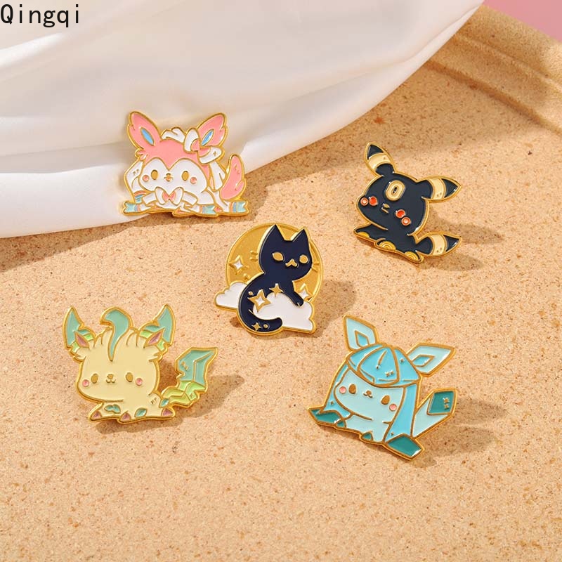 Bros Pin Enamel Bentuk Kartun Anime Elves Untuk Hadiah Penggemar