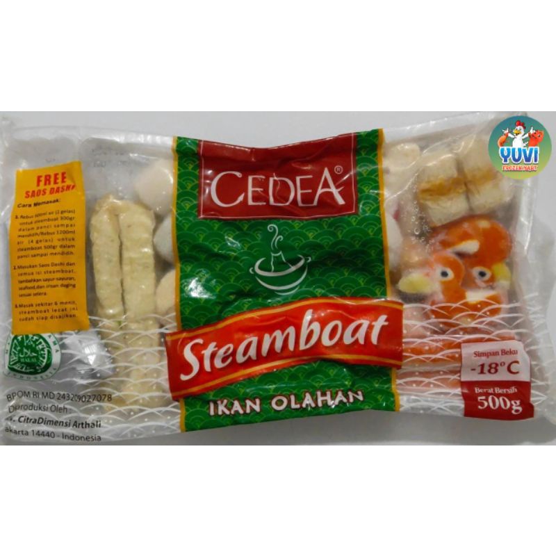 

Cedea Steamboat Set Original 500 gr