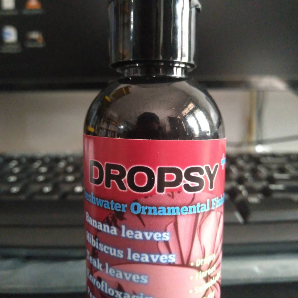 DROPSY OBAT IKAN 50 ML| MENGATASI PENYAKIT DROPSI IKAN