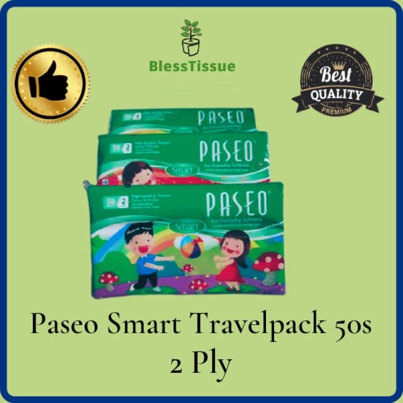 Tisu tissue Paseo Travel Pack 50 sheet