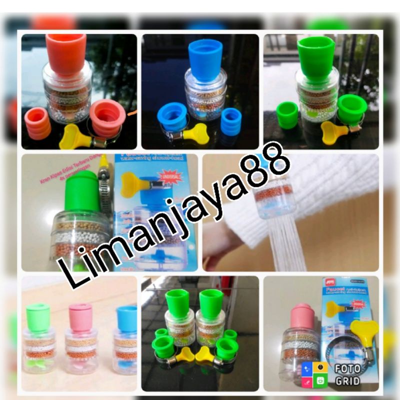 KERAN KIPAS BATU KRAN AIR FILTER PENYARING 4X PENYARINGAN BEST