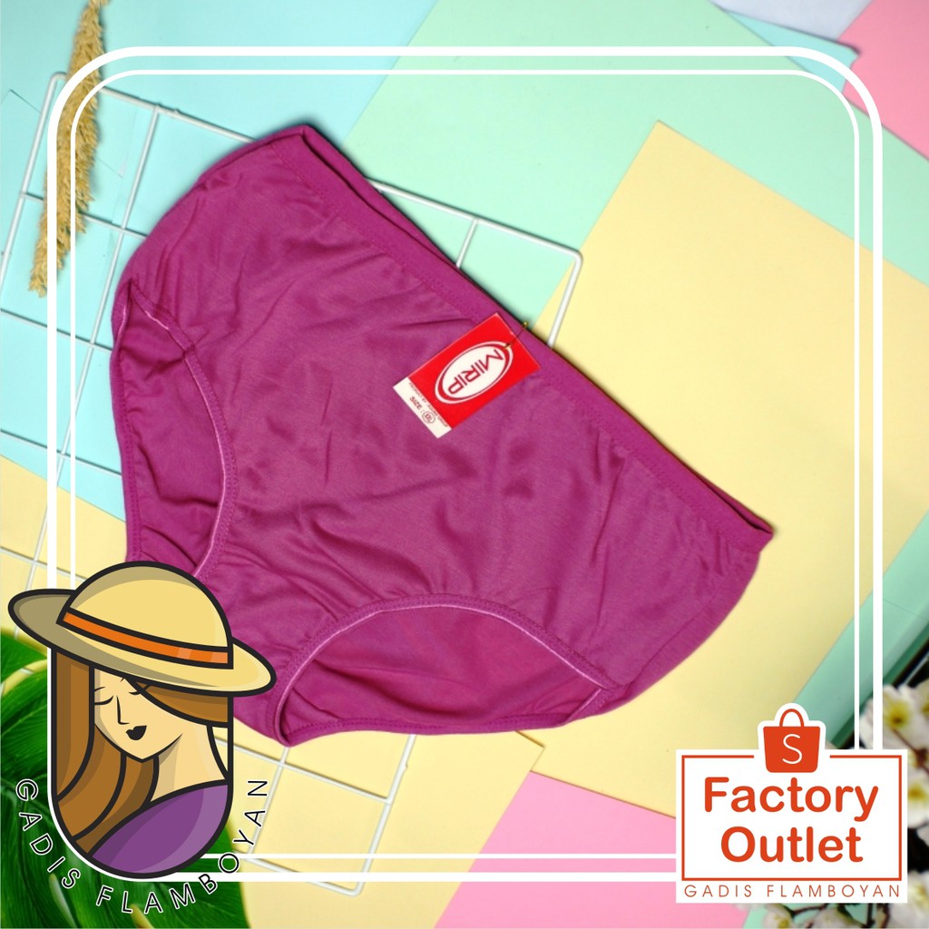 Celana Dalam CD Cawet Wanita Perempuan Cewek Golden Nick Remaja Sexy KatunPolos Size M L XL XXL