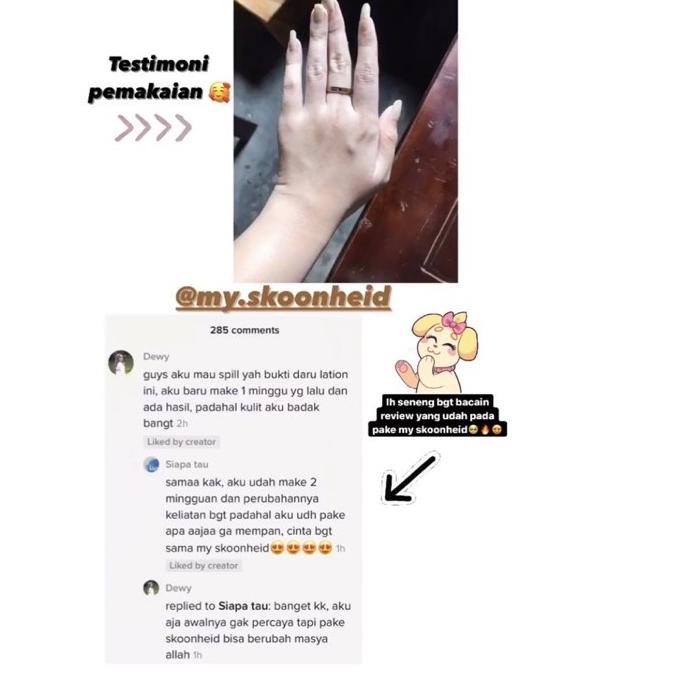 ← PAKET BODY EXTRA WHITENING NIGHT & WHITENING DAY By My Skoonheid ♪