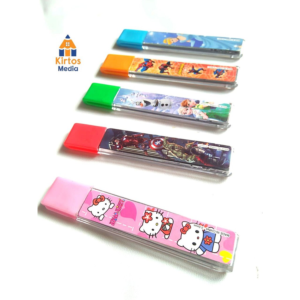 

Refill / Isi Pensil Mekanik Karakter