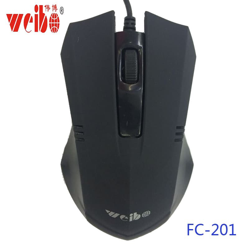 New Trend! MOUSE WIRELESS WEIBO SLIM WITH USB RECEIVER FC 201 LAPTOP