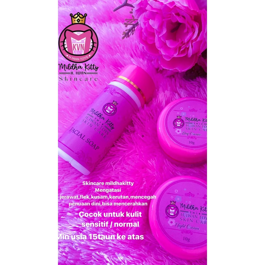 skincare krim wajah / cream wajah / skincare / skincare mildha kitty