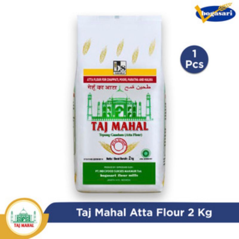 

atta taj mahal 2kg - tepung gandum - wheat flour