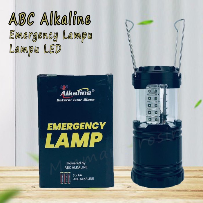 Jual Lampu Darurat Emergency Lamp Alkaline Led Light Baterai Aa Shopee Indonesia