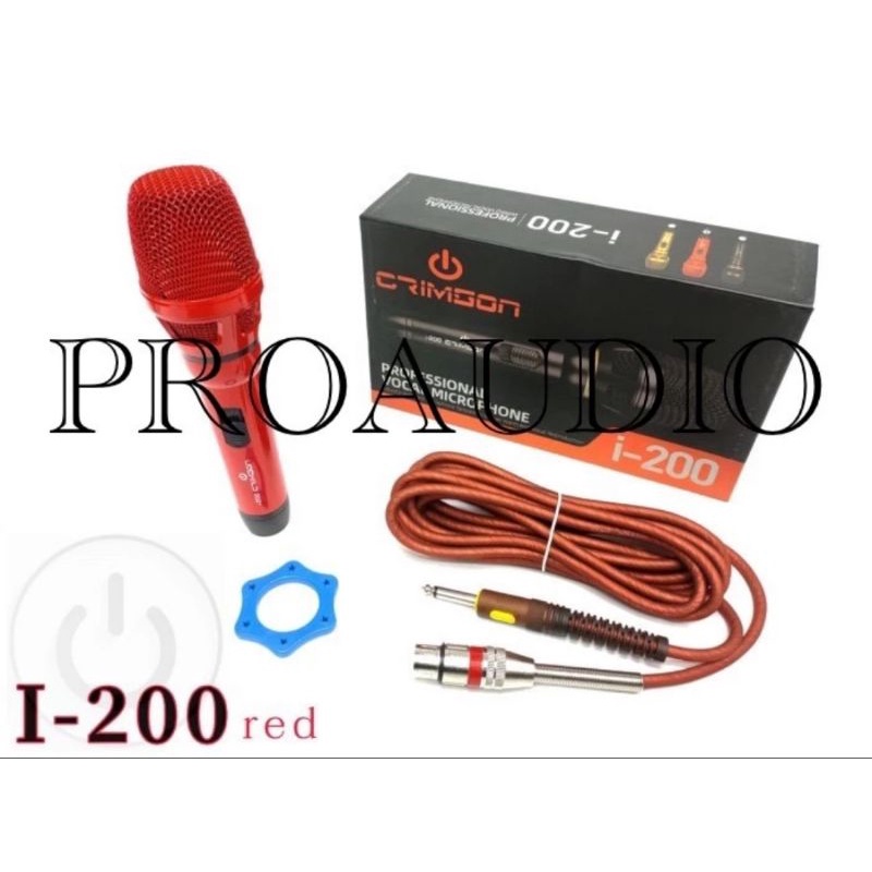 Mic Kabel Crimson i200 original Garansi 1 tahun