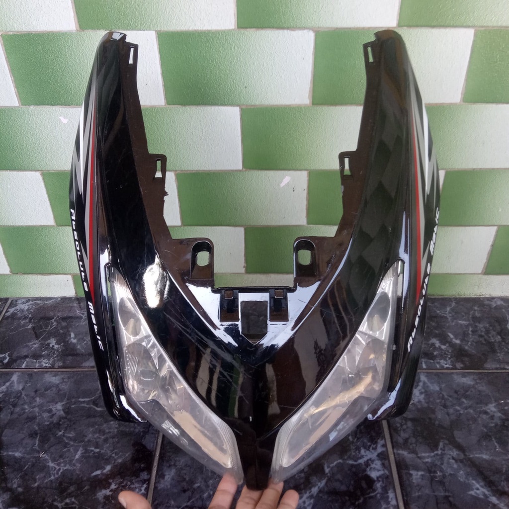 Tameng tameng depan honda Vario 110 karbu vario original copotan motor