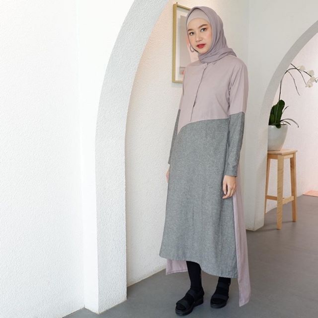Amika Tunic Twotone by ema.daily | ema daily