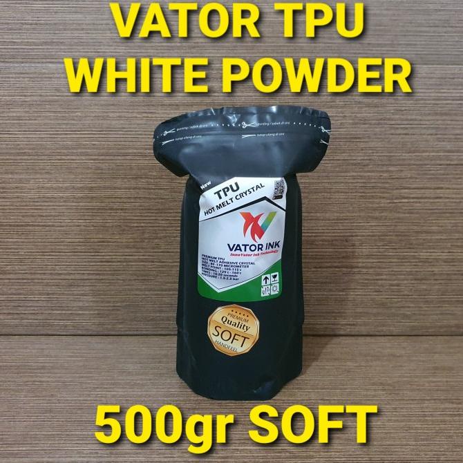 

Vator Hot Melt TPU Premium Crystal Adhesive 500gr Strong Bond DTF