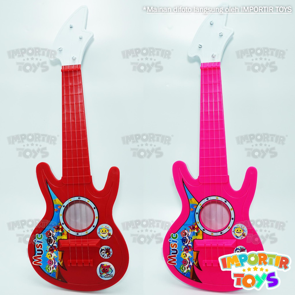 Mainan Set Musik Anak Gitar Saxophone Timbre Guitar 3 in 1 Keren Berkualitas!