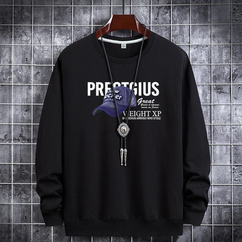 MUKZHOP - SWEATER PRESTGIUS / atasan lengan panjang / baju pria distro / sweater keren / sweter / terbaru / terlaris