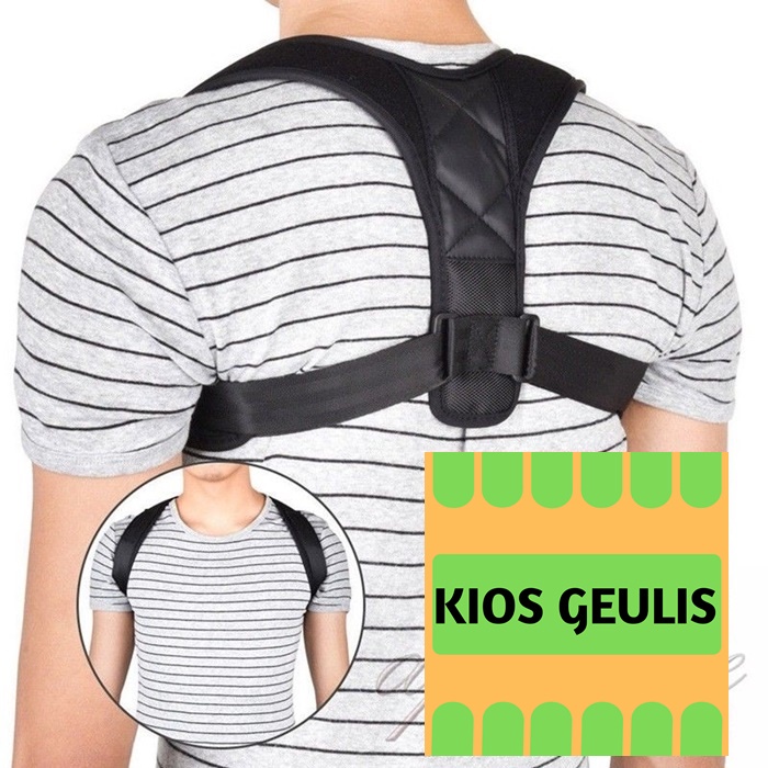 Back Support Posture Corrector Penyangga Penegak Punggung Bungkuk Ransel Perban Impor Murah