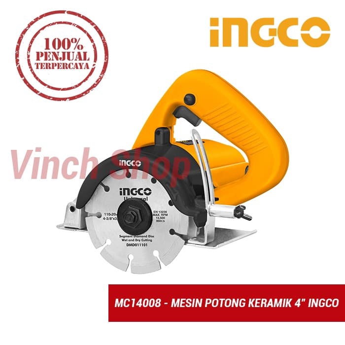 MESIN POTONG GRANIT KERAMIK MARBLE CUTTER 4 INCH INGCO