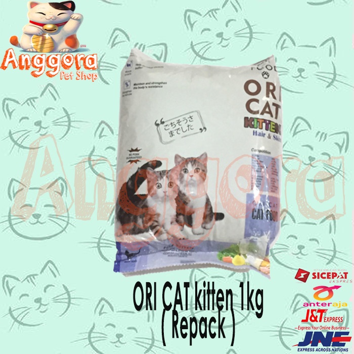 Makanan kucing murah ORI CAT Kitten 500gr/800gr freshpack