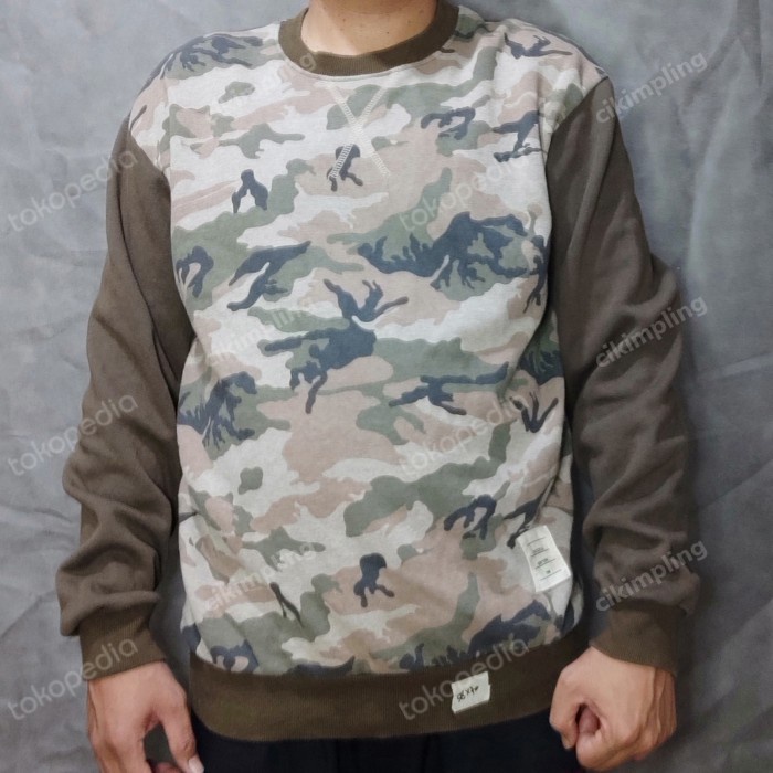 Sweater Camo Crocozilla Korea Style like thom brown