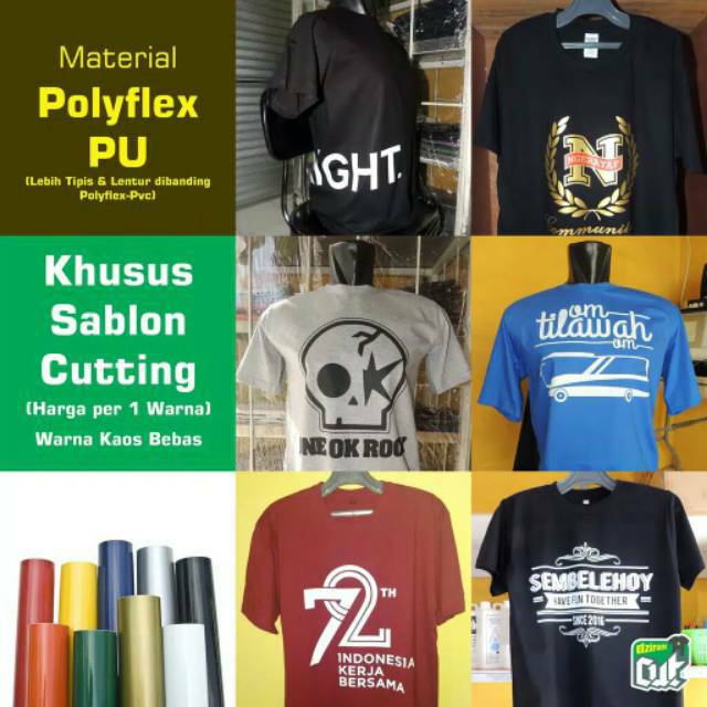 Kaos Custom / Jaket Custom / Topi Custom / Satuan / Desain Suka suka