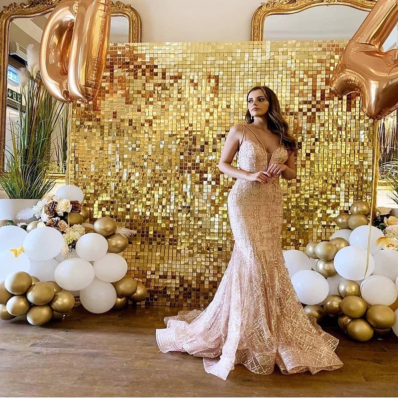 Tirai Sequin Untuk Pesta Ulang Tahun