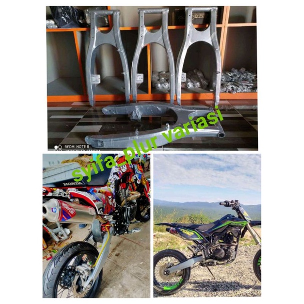 swing arm custom ktm new pnp klx 150 dan crf 150 l