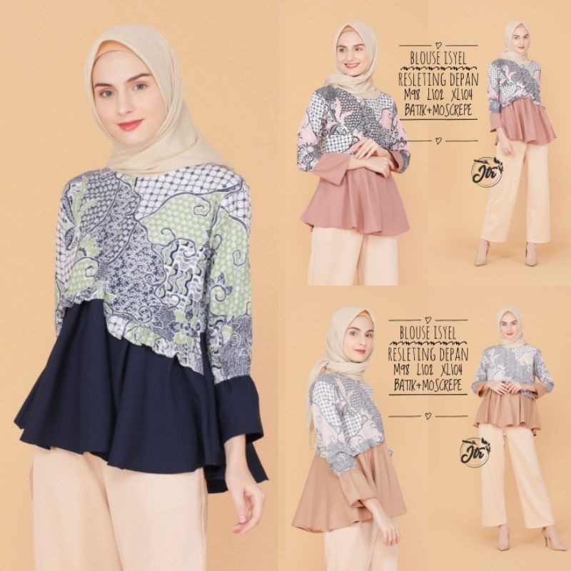 Atsan Wanita Blouse|Blouse Fashion Muslim|Atasan Blouse|Atasan Wanita Murah|Blouse Fashion