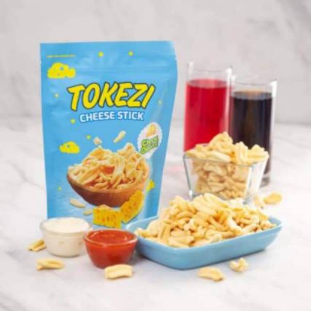 

KERIPIK KEJU / CHEESE STICK "TOKEZI" ORIGINAL CHEESE