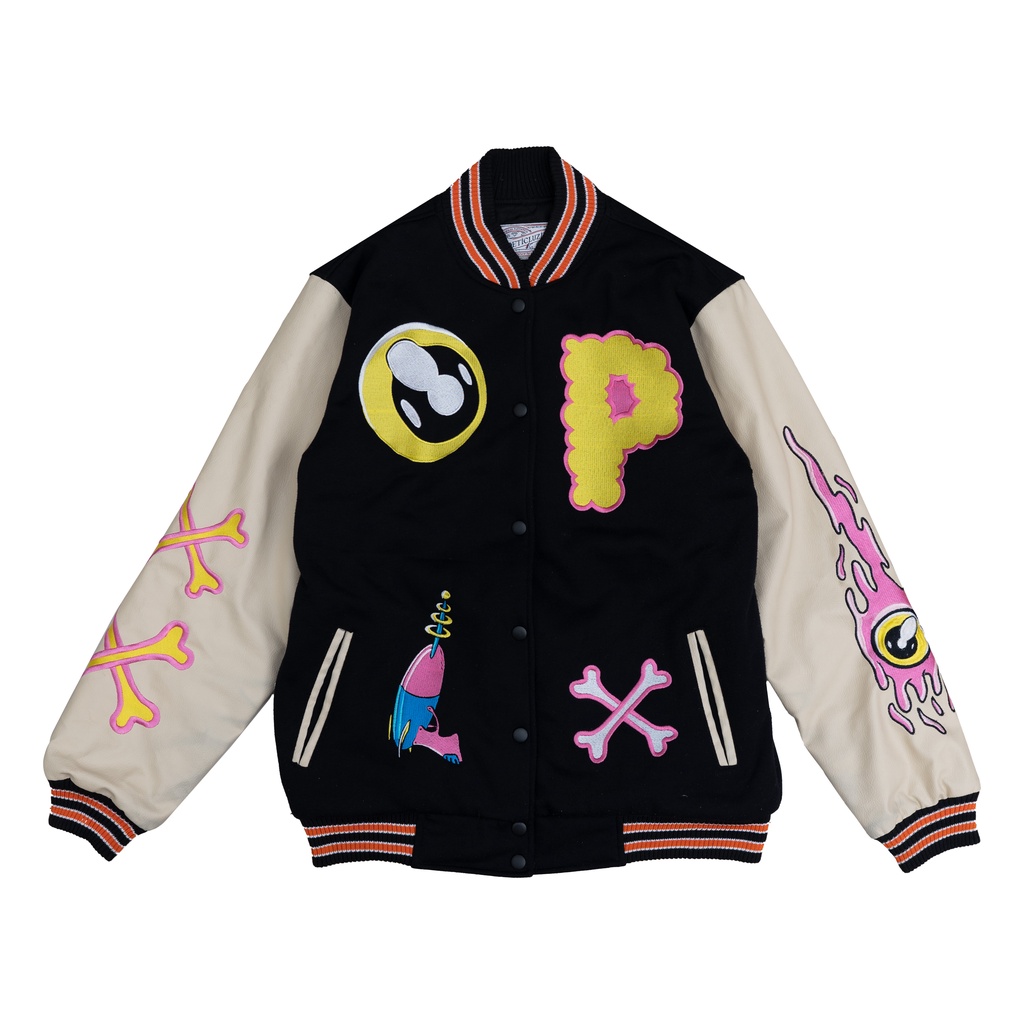 Poeticluzien Varsity Jacket Invasion Reject Noda
