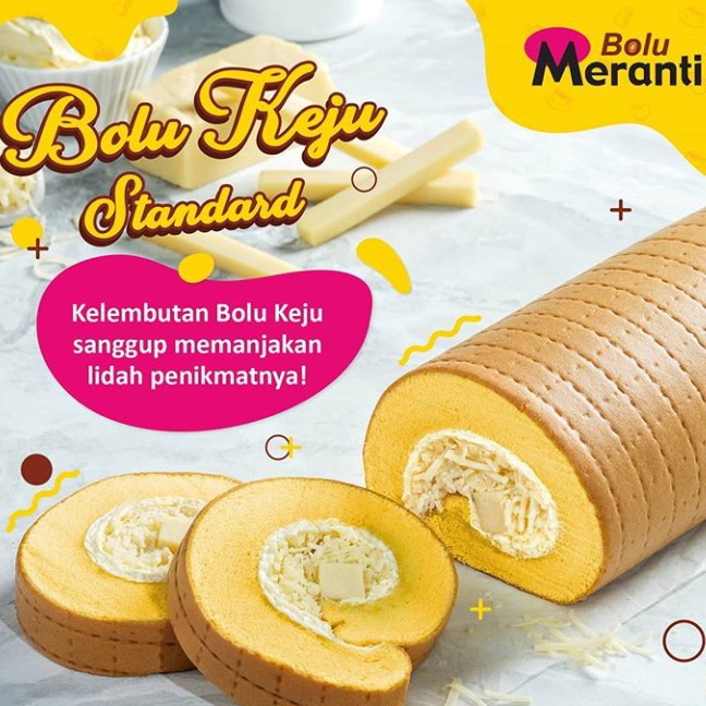 

Bolu Gulung Meranti Medan Standart Keju / Moka / Nenas