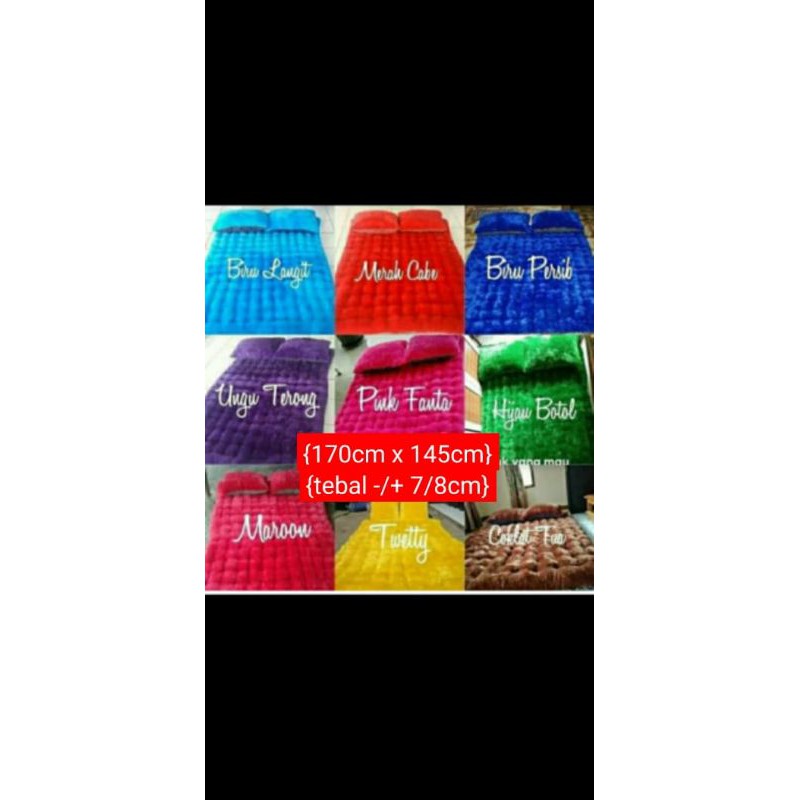 kasur bulu / kasur lantai